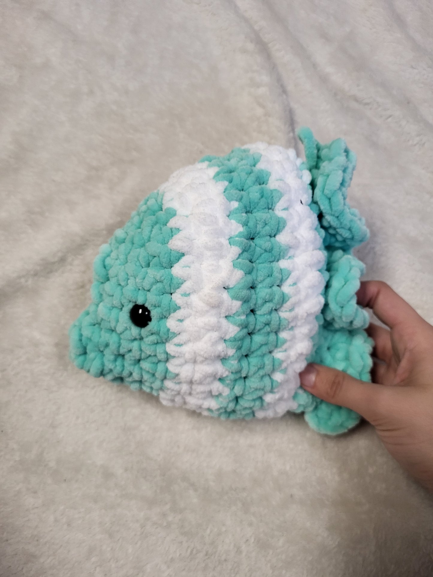 Fish Plushie set, (Defected Goods)