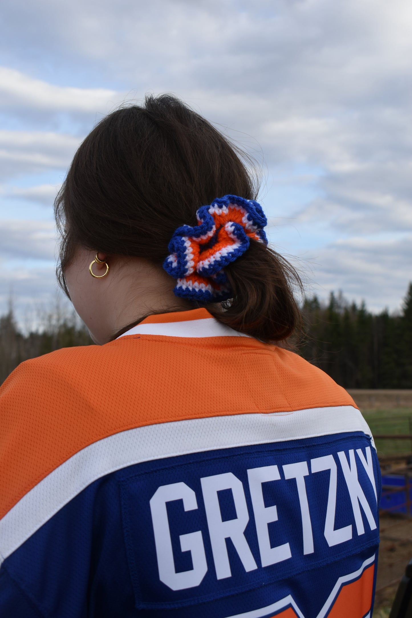 Oiler Scrunchies