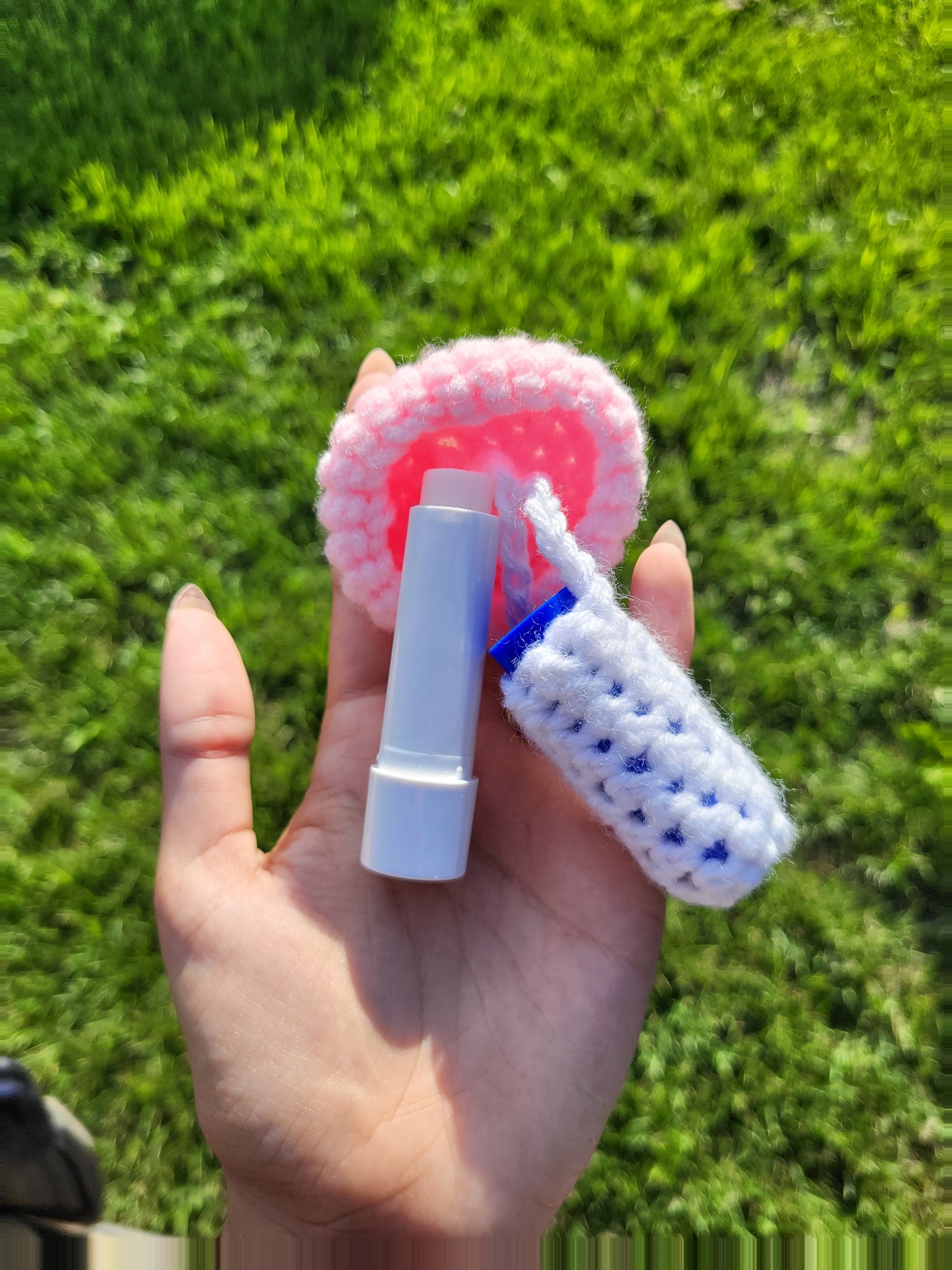 Mushroom chapstick Holder
