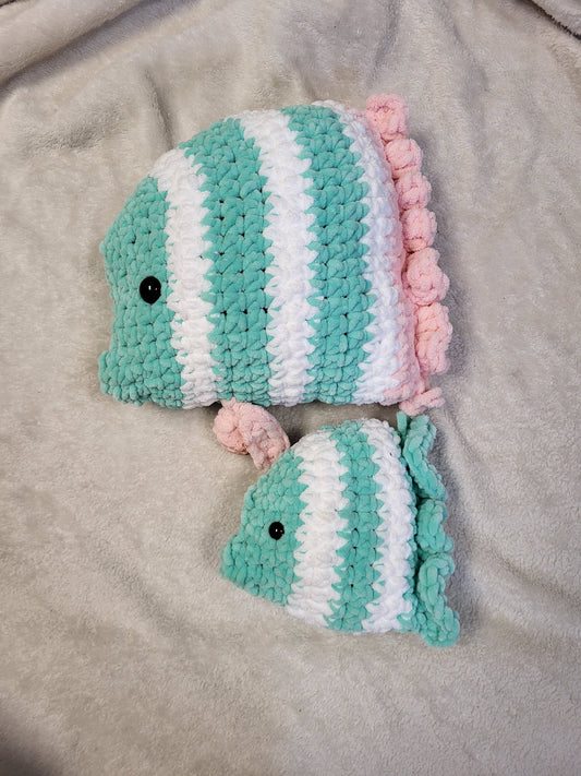 Fish Plushie set, (Defected Goods)