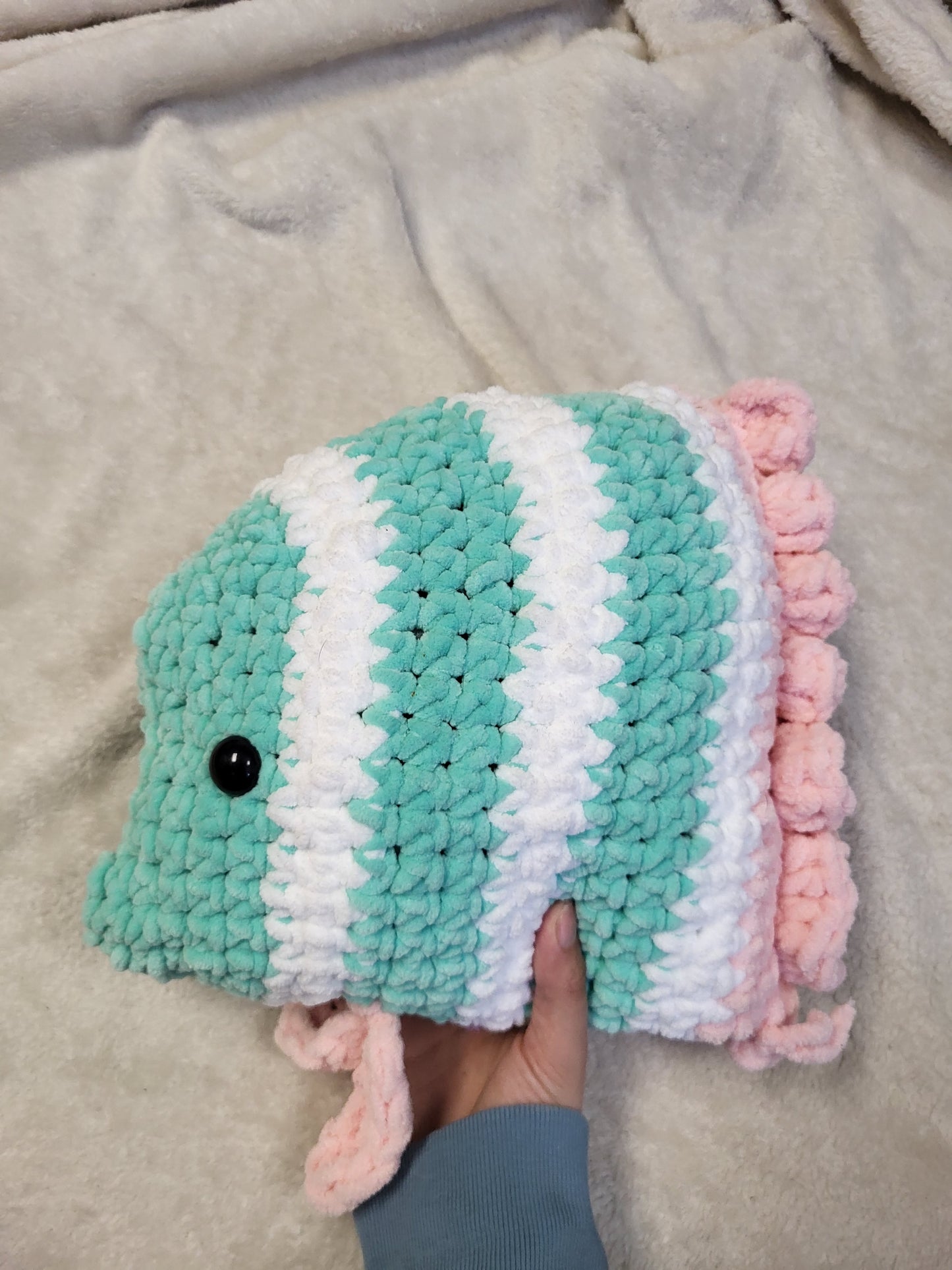 Fish Plushie set, (Defected Goods)