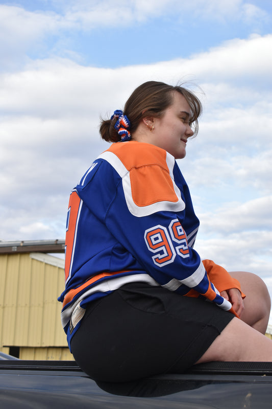 Oiler Scrunchies