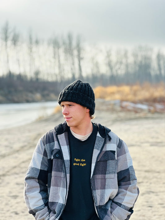 Heathered Grey beanie