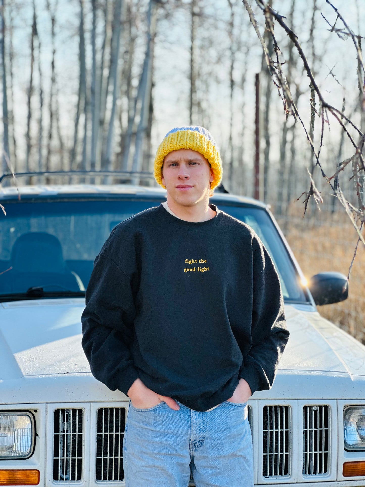 Butter yellow Beanie