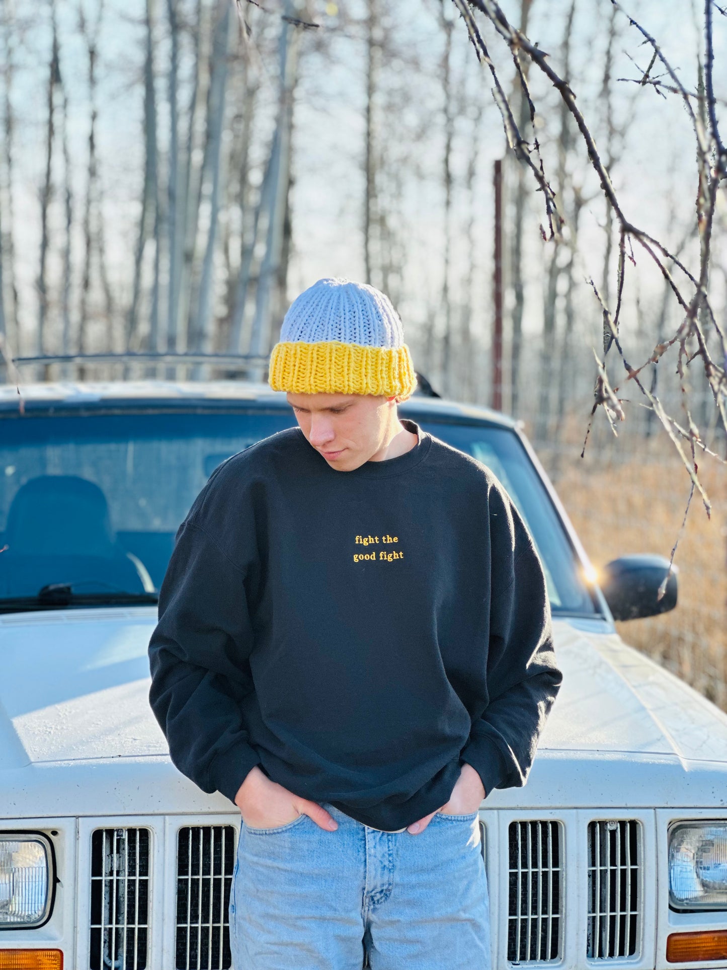 Butter yellow Beanie