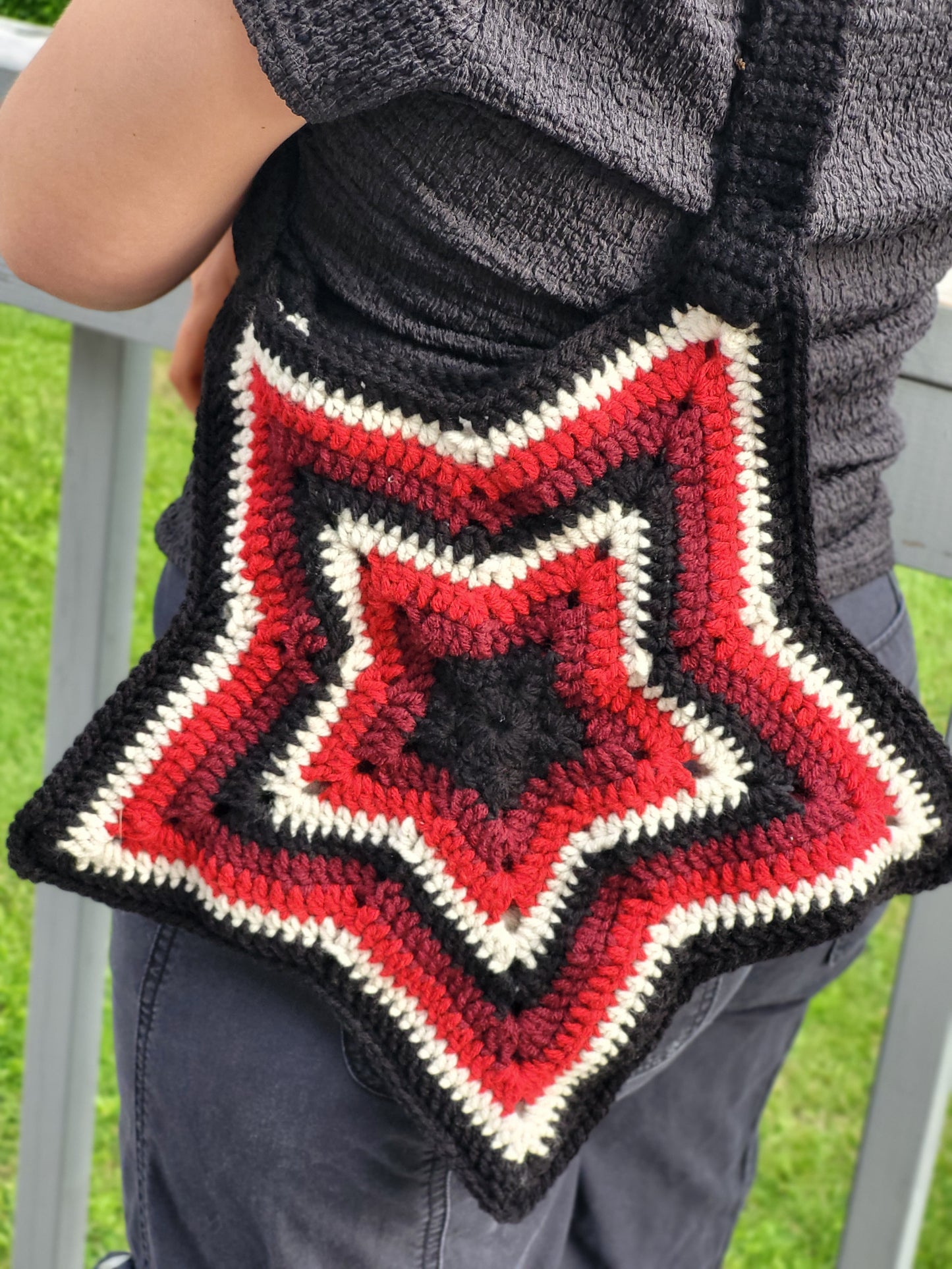 Flaming Fire Star Bag